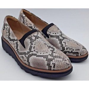 Collection By Clarks Ultimate Comfort Size 6 M Women's Snakeskin Slipper 13288